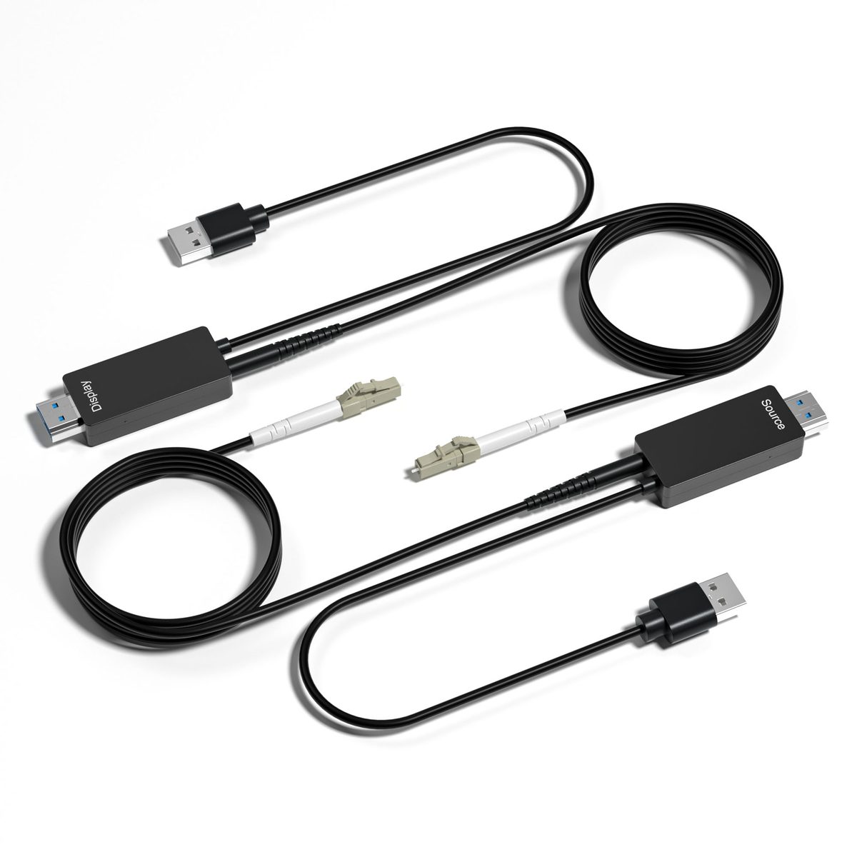 AOC460-MOD | Estensore Dongle HDMI 4K60 in fibra ottica 300M