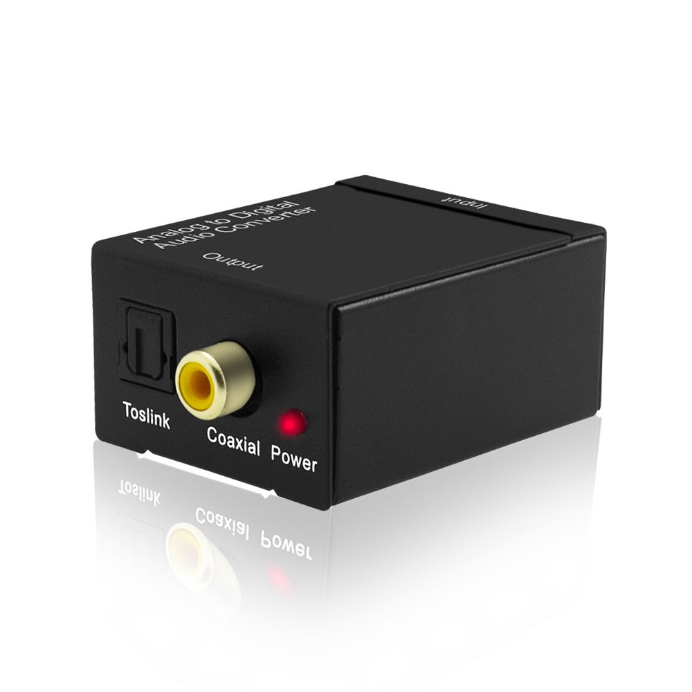 AUA2D01 Phono to TosLink (Optical) & Coaxial ADC