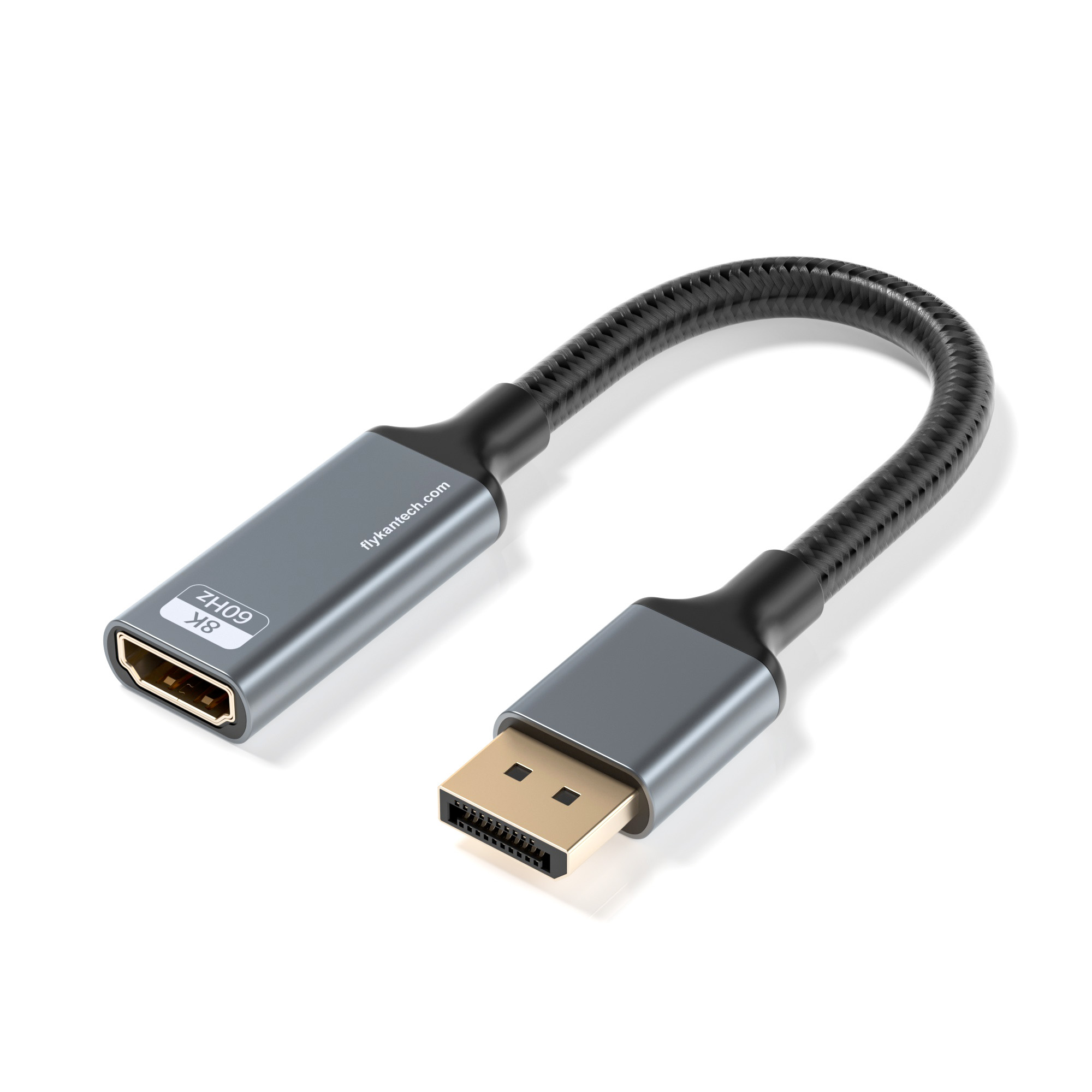 DP2HD860-M2 8K DisplayPort to HDMI Converter (M/F, Metal)