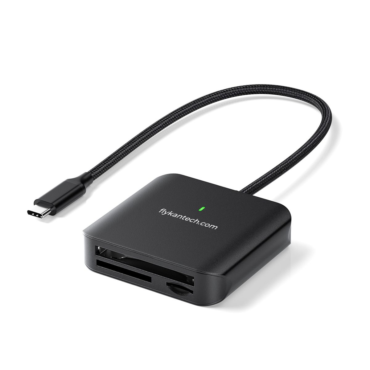 HB080 HB080 | 3-in-1 USB-C Card Reader (SD4.0/microSD4.0, CF-I)