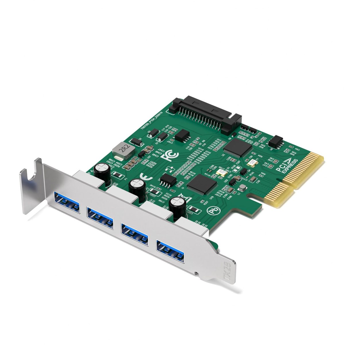 PCIE-4A-10G PCIE-4A-10G | PCIe 4 x 10Gbps USB 3.2 Type-A Host Adapter