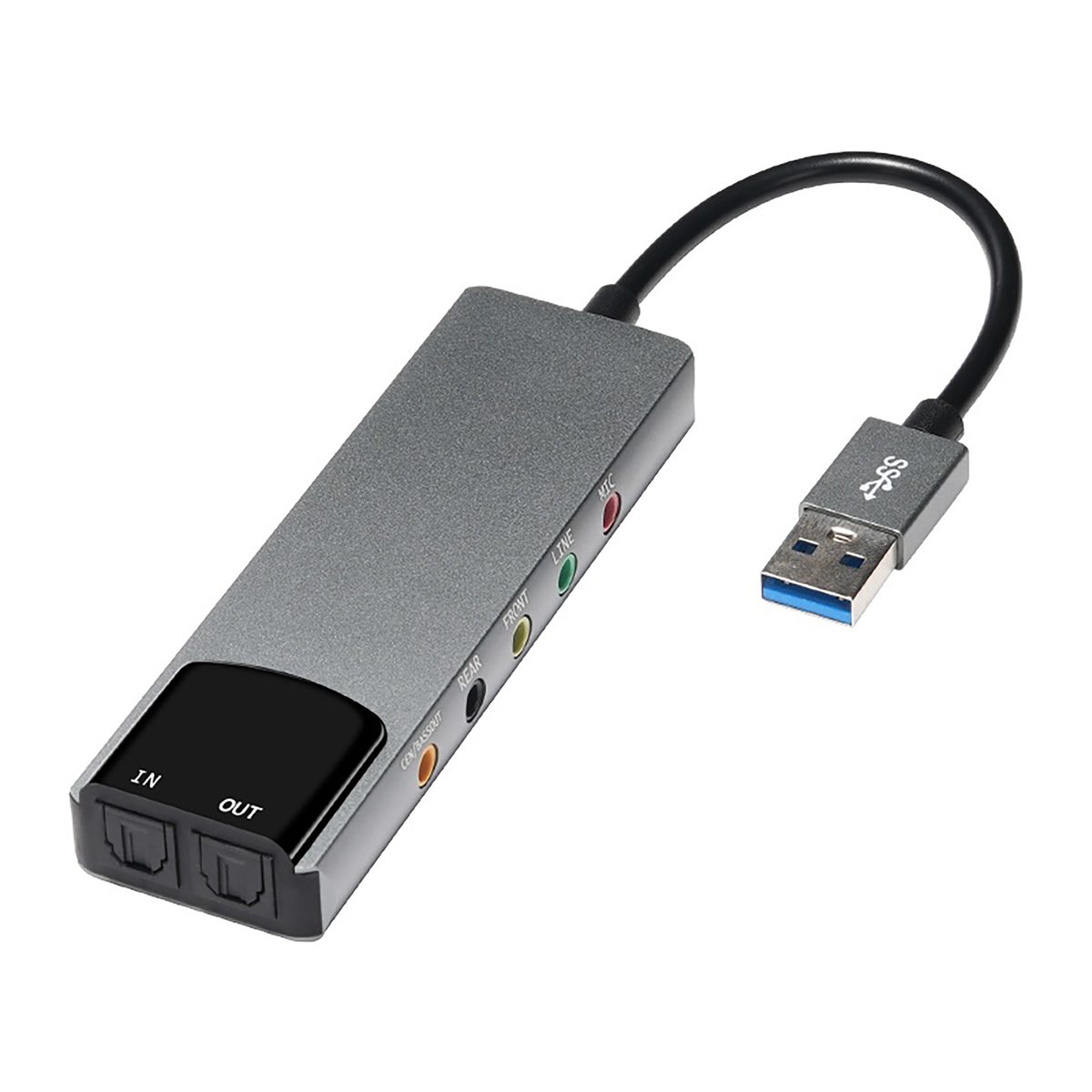 U2AUDIO5-1M U2AUDIO5-1M | 5.1 USB Audio Adapter External Sound Card