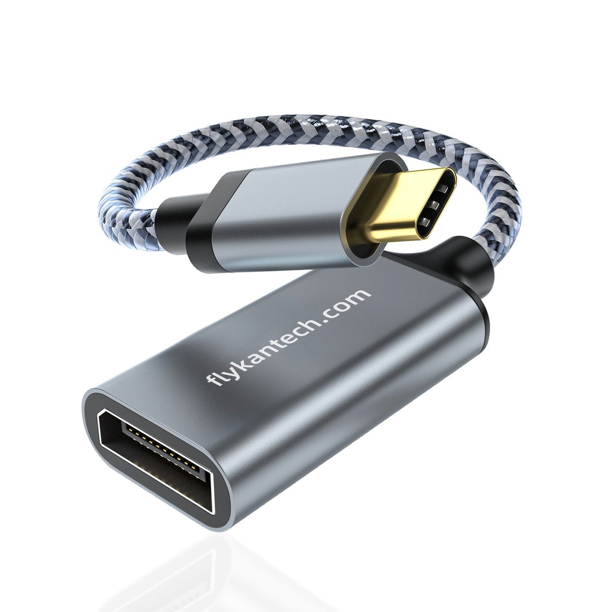 UC2DP860-M2 | 8K USB-C to DisplayPort アダプタ（オス / メス、メタル筐体）