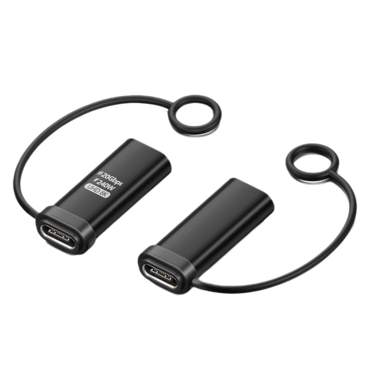 UCF10-240 USB-C Female to Female Adapter 10Gbps 240W PD 8K Video Coupler