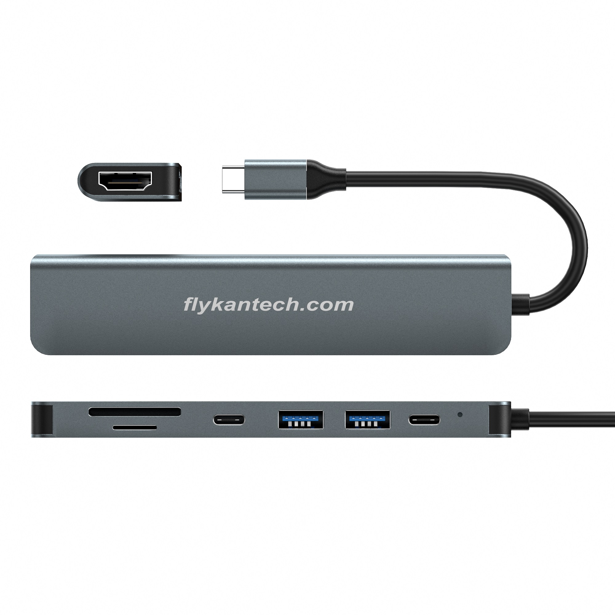 UF712-M 7-In-1 USB-C mini Dock