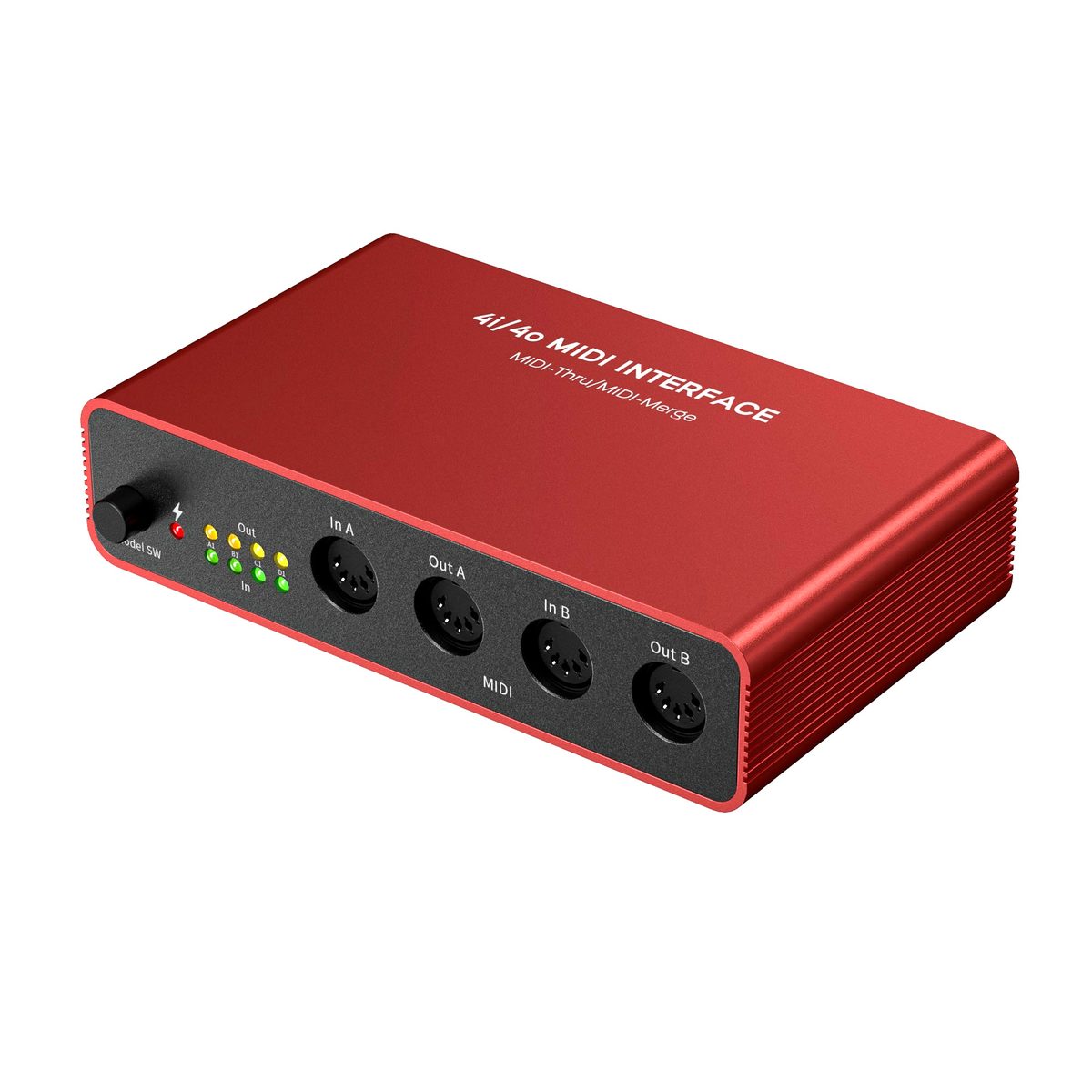 UMB05 2-In-1 Quad-I/O 5-PIN MIDI Interface (MIDI-Thru, MIDI Merge)