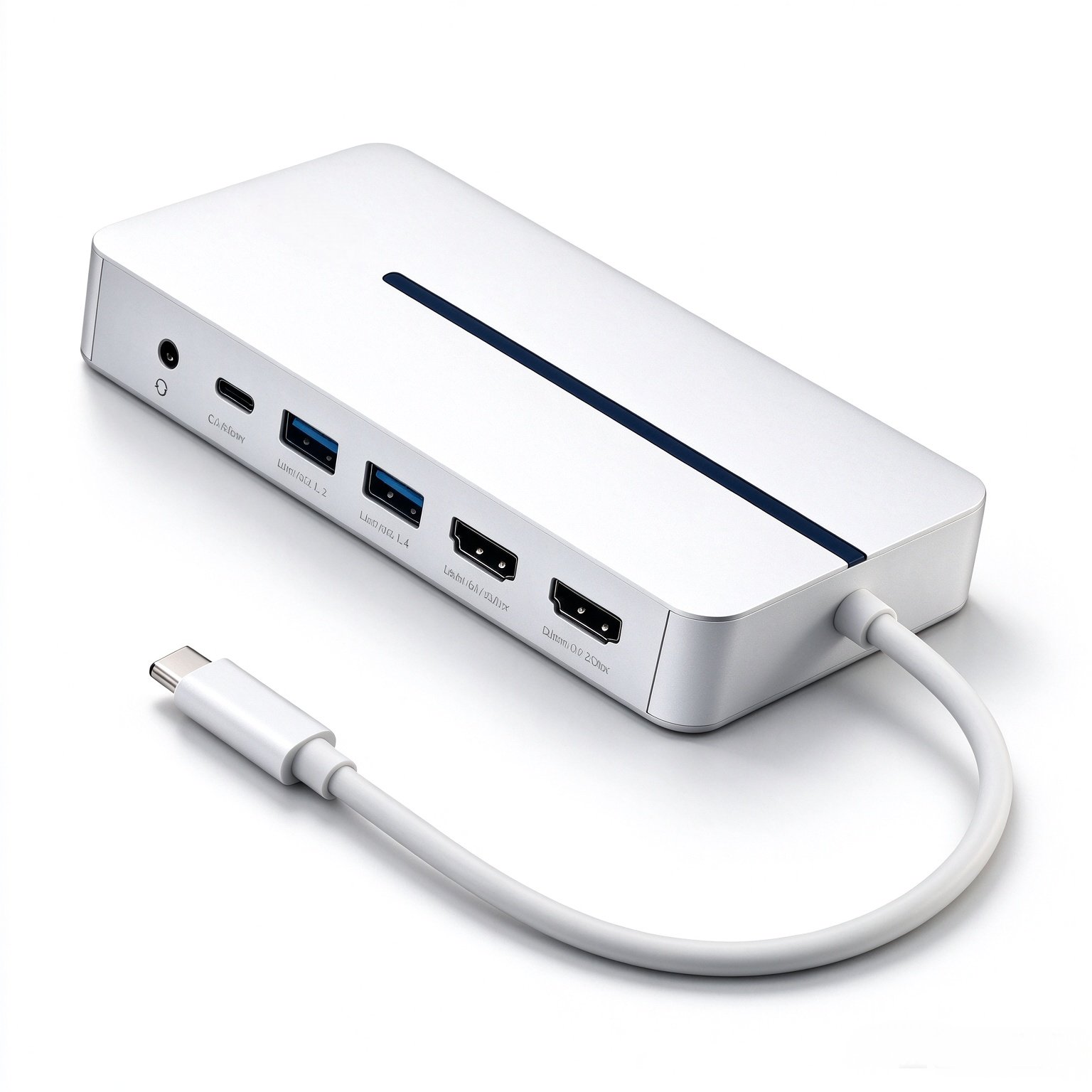 WG422 USB-C MST dual 4K HDMI graphics docking station with 100W PD pass-through and Gigabit Ethernet